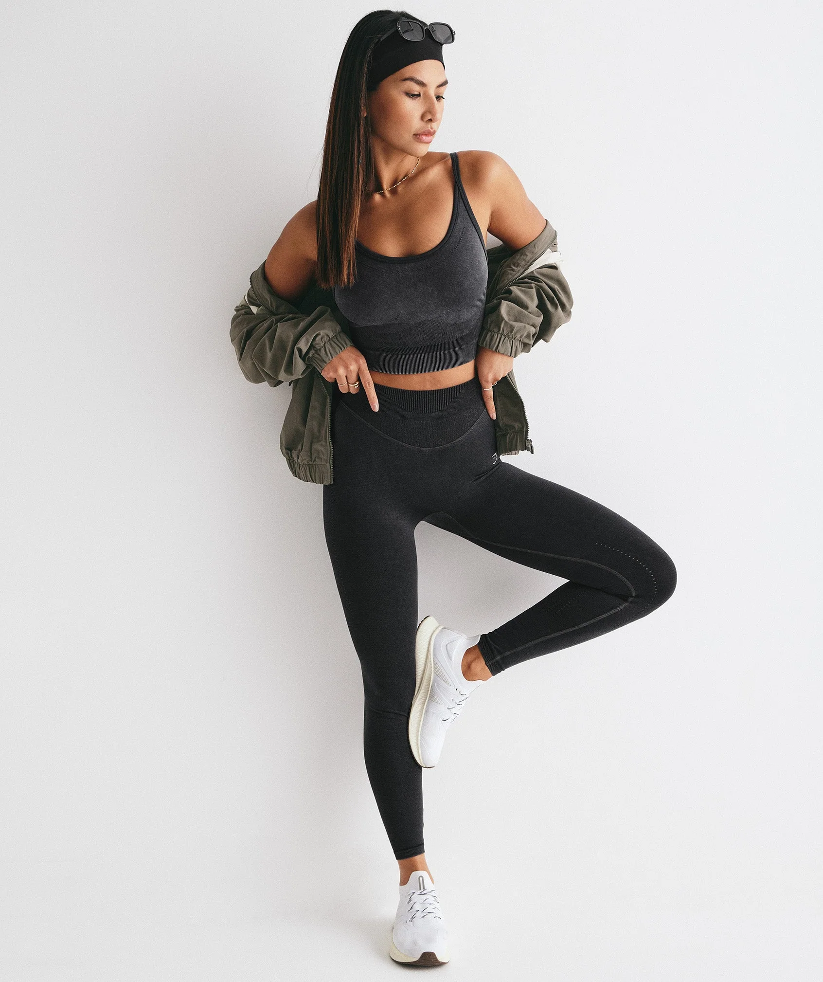 Sweat Seamless Washed Midi Tank