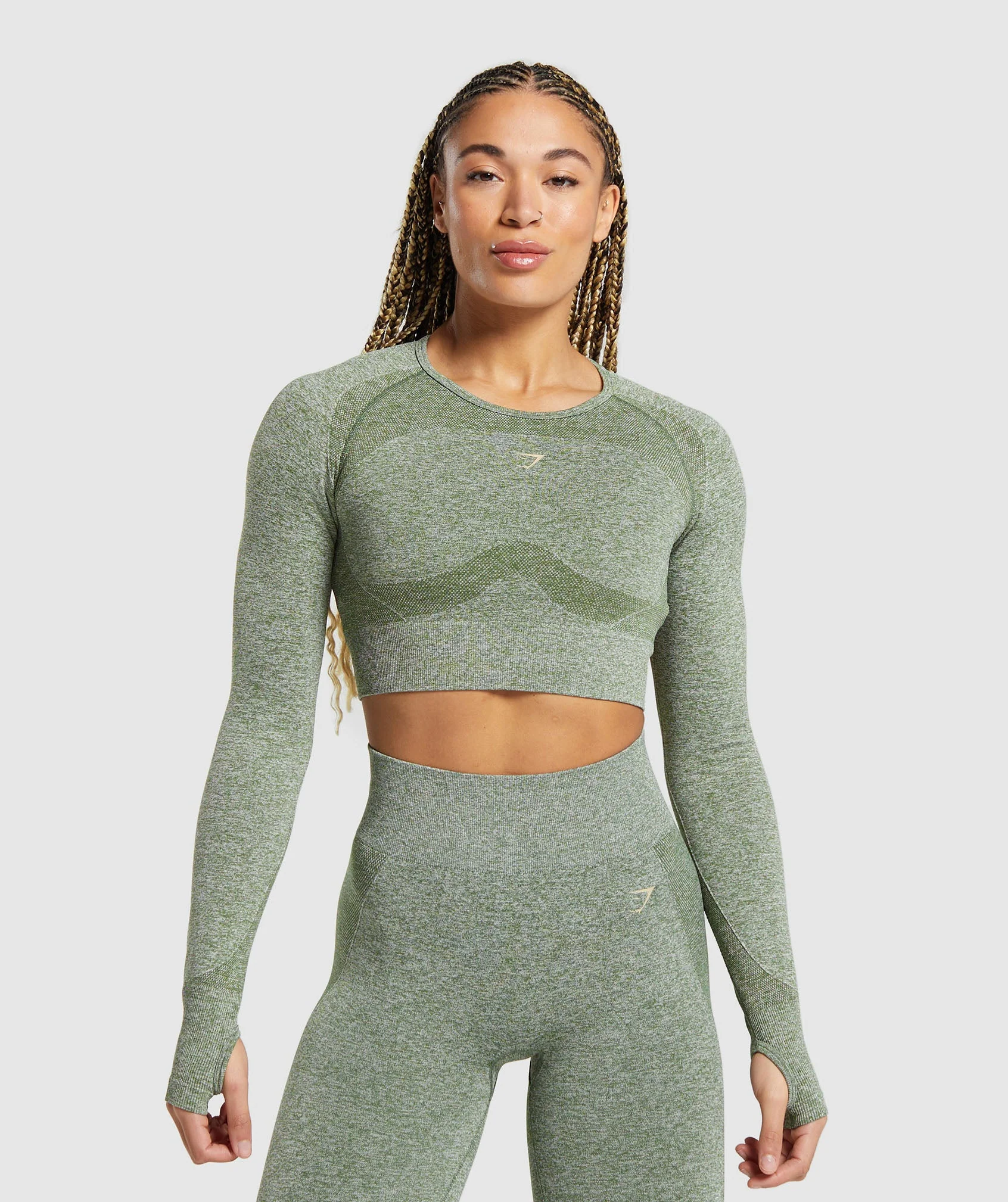 Flex Sports Long Sleeve Crop Top