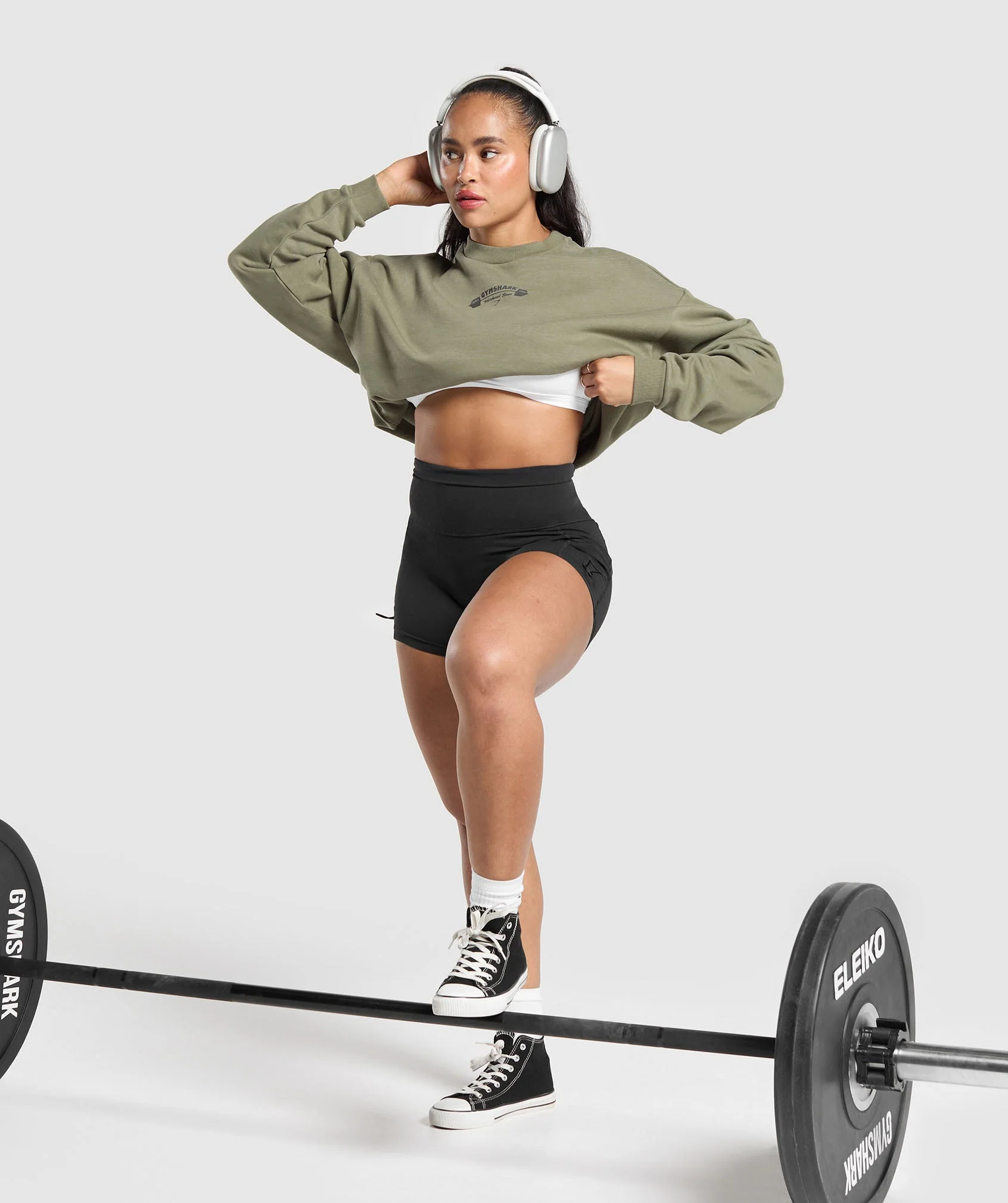 Workout Gear Oversized Sweatshirt