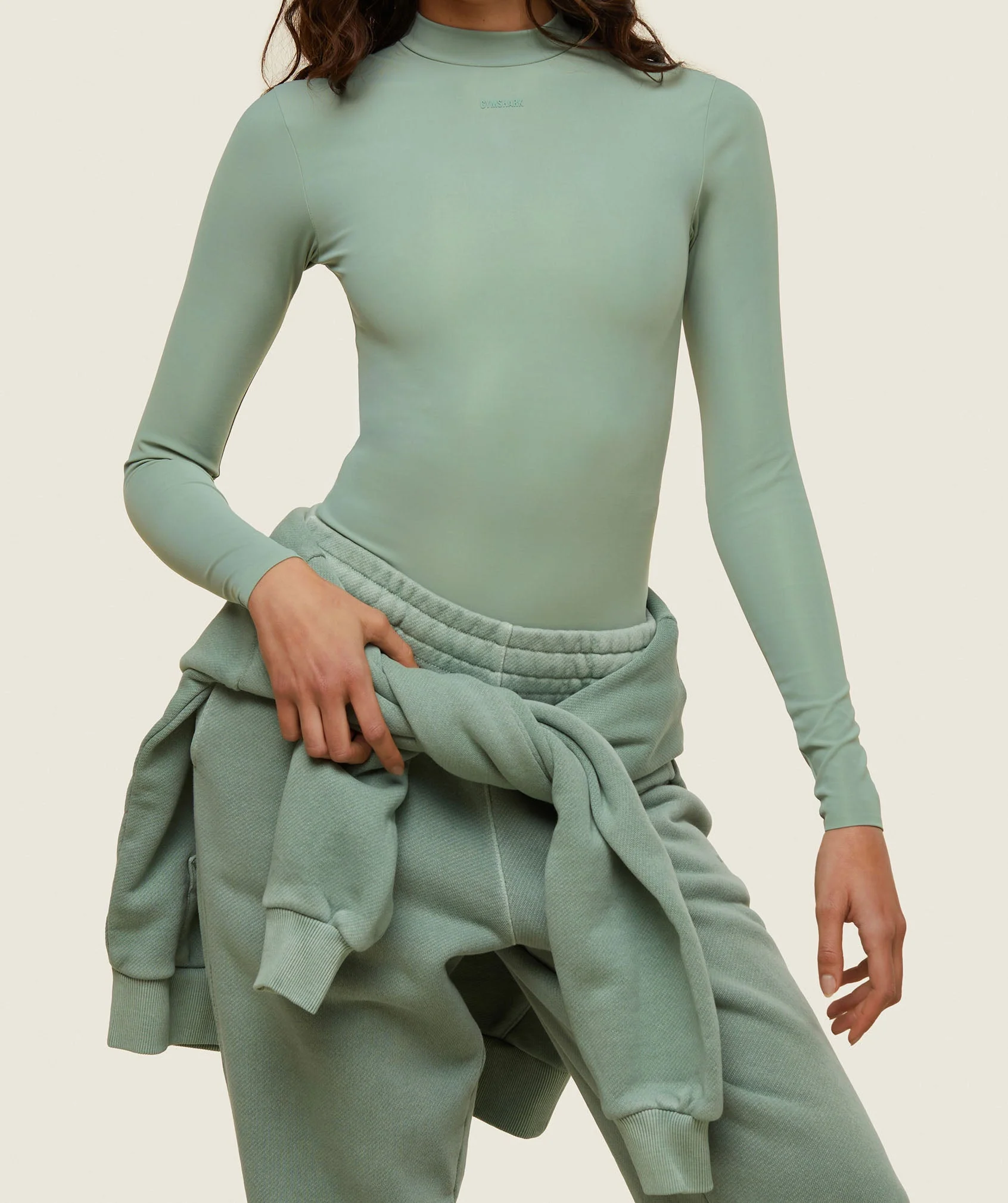 everywear Long Sleeve Active Bodysuit