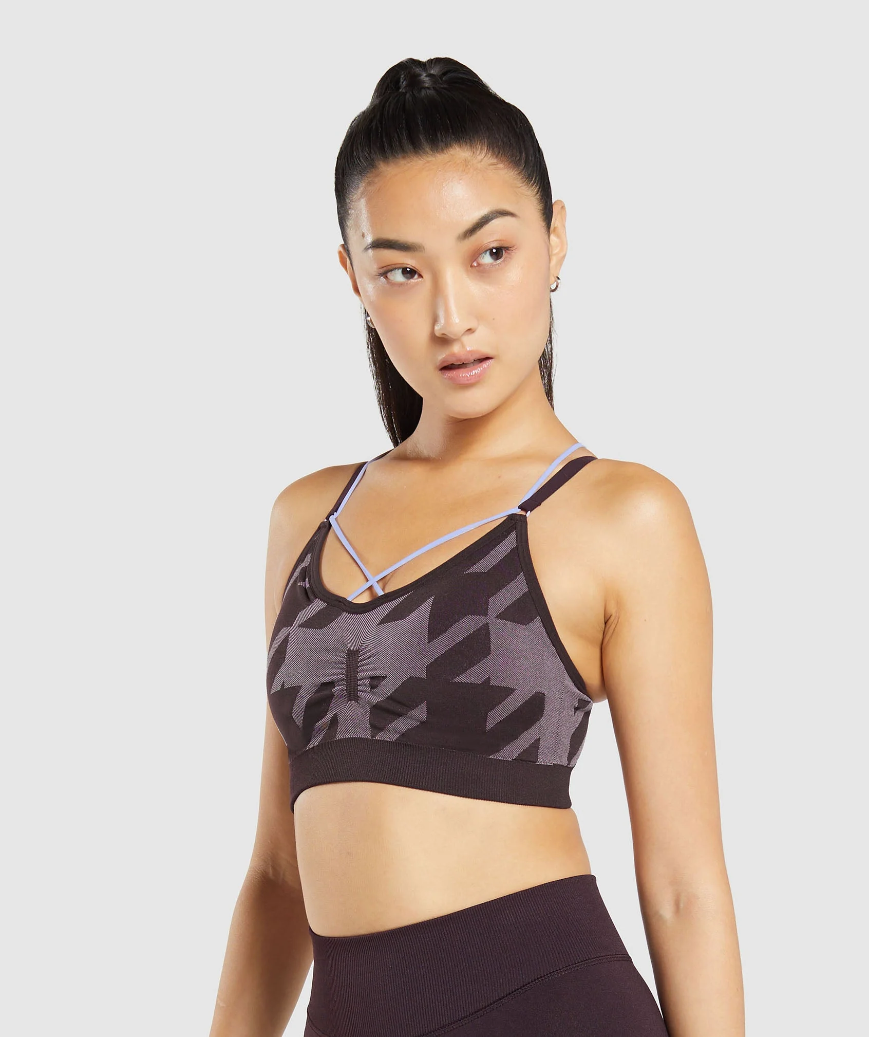 Apex Limit Seamless Ruched Sports Bra