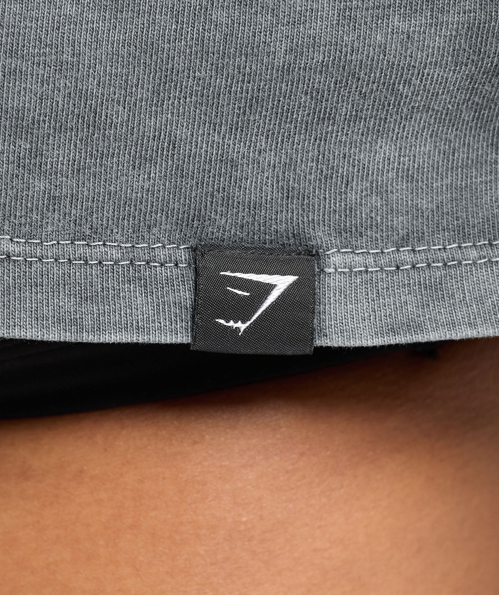 Collegiate Shadow Washed Crop Top