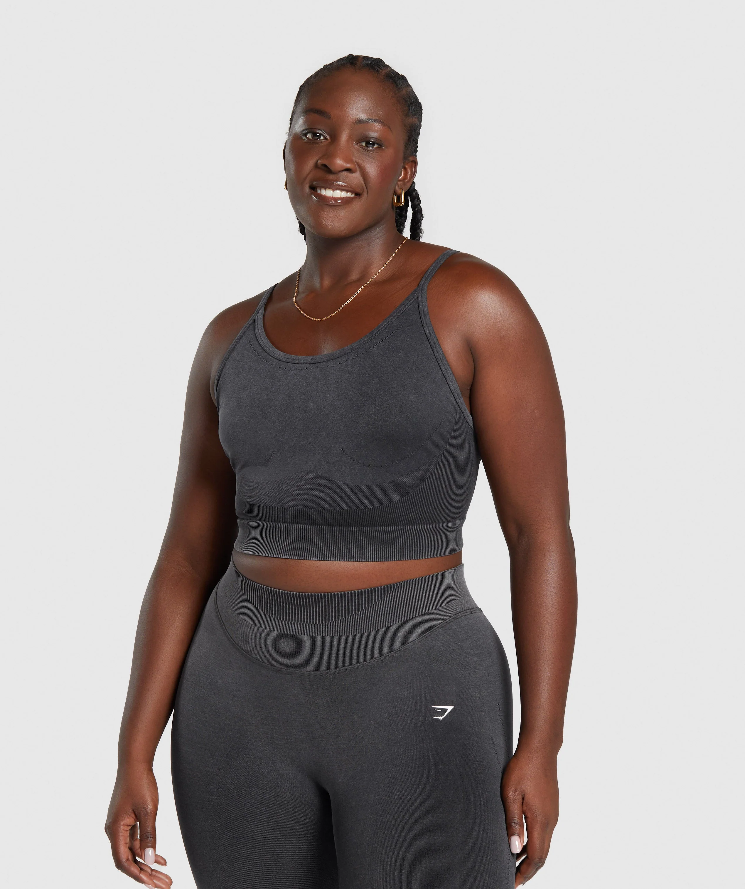 Sweat Seamless Washed Midi Tank