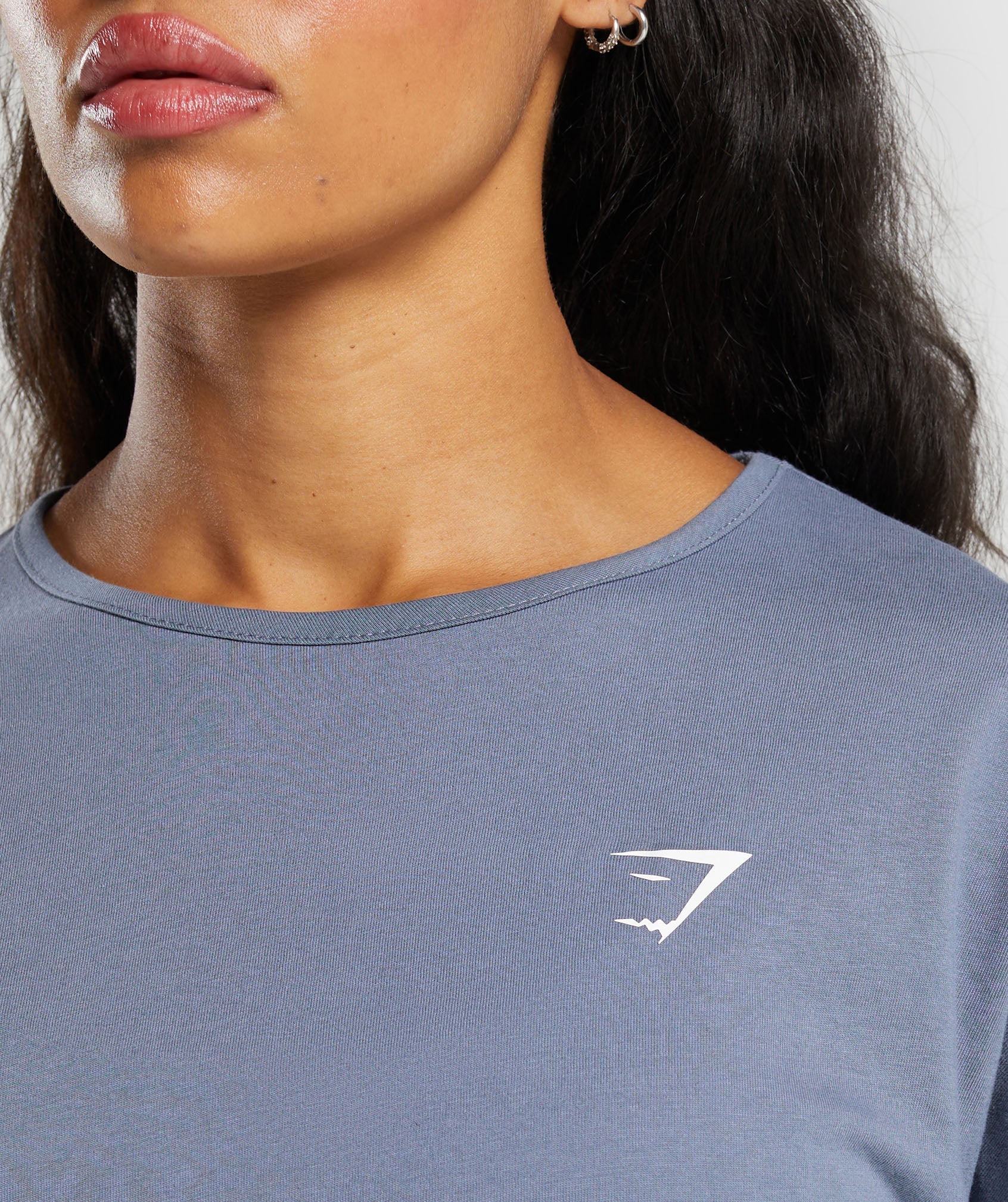 Training Oversized Cotton Long Sleeve Top