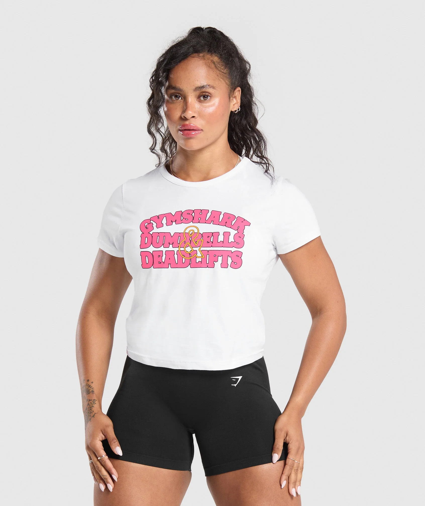 Dumbells & Deadlifts Baby Tee