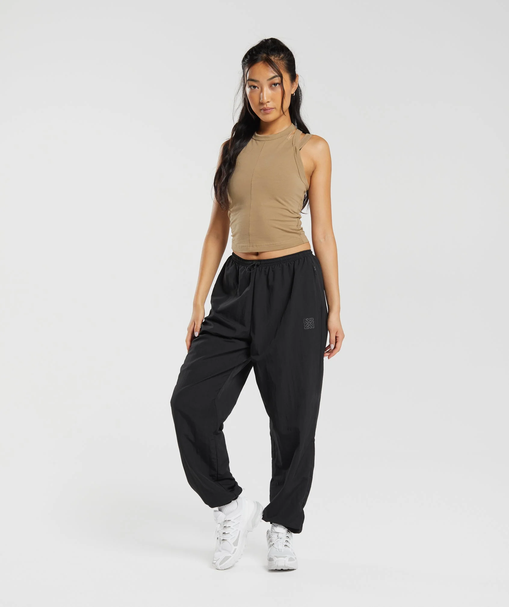 Cotton Strappy Midi Tank