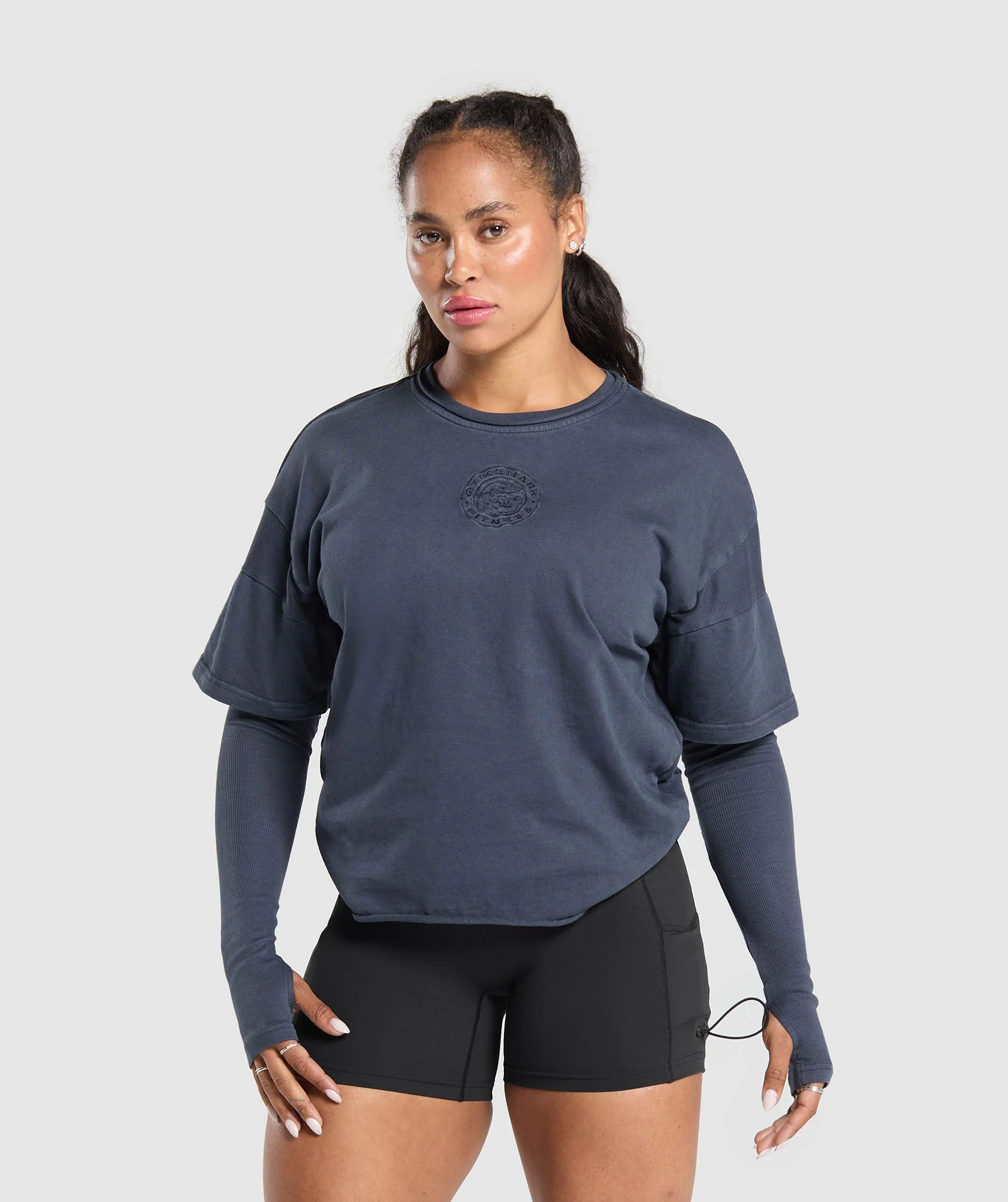 Premium Legacy Washed 2-in-1 Long Sleeve