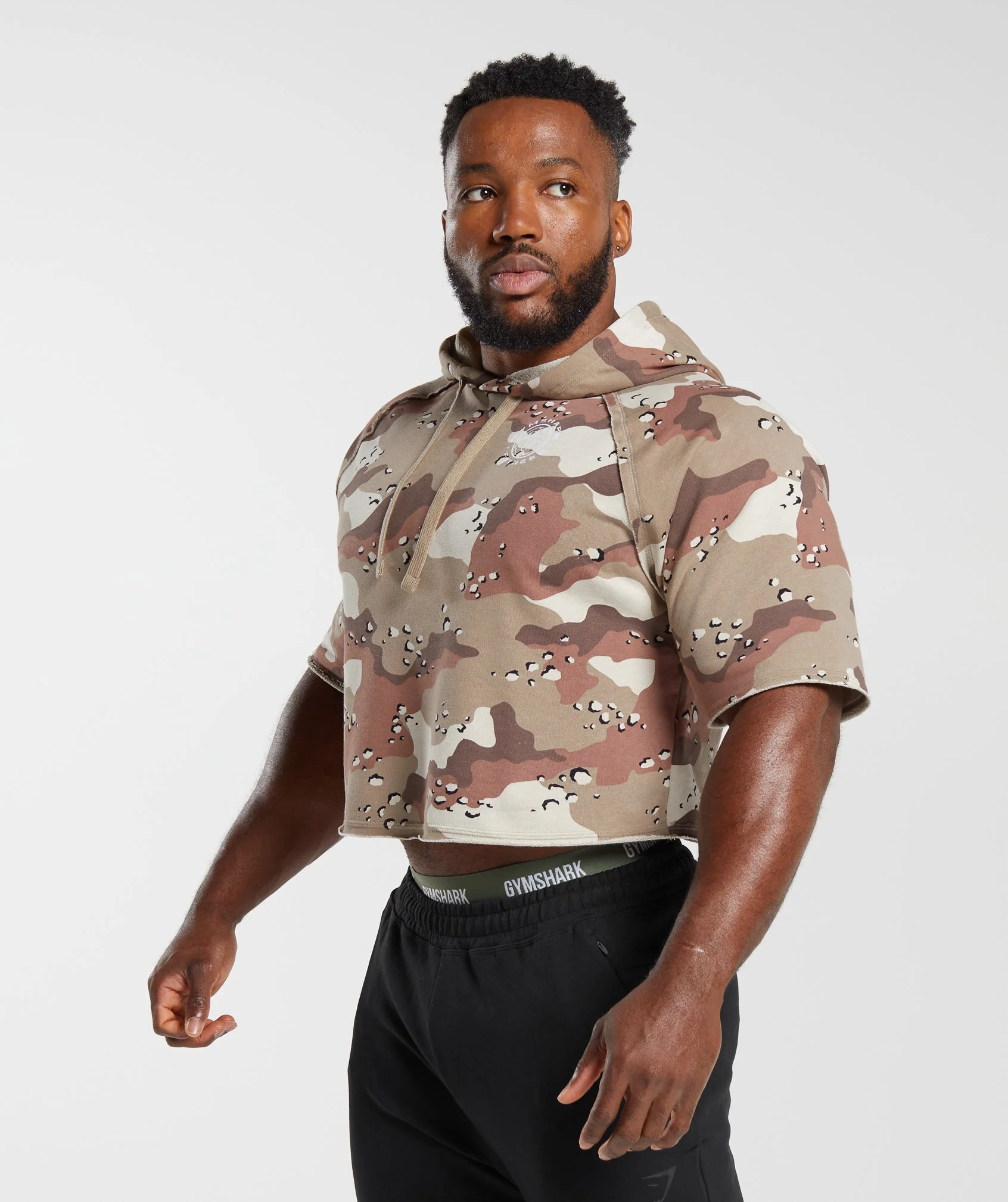 Legacy Short Sleeve Crop Hoodie