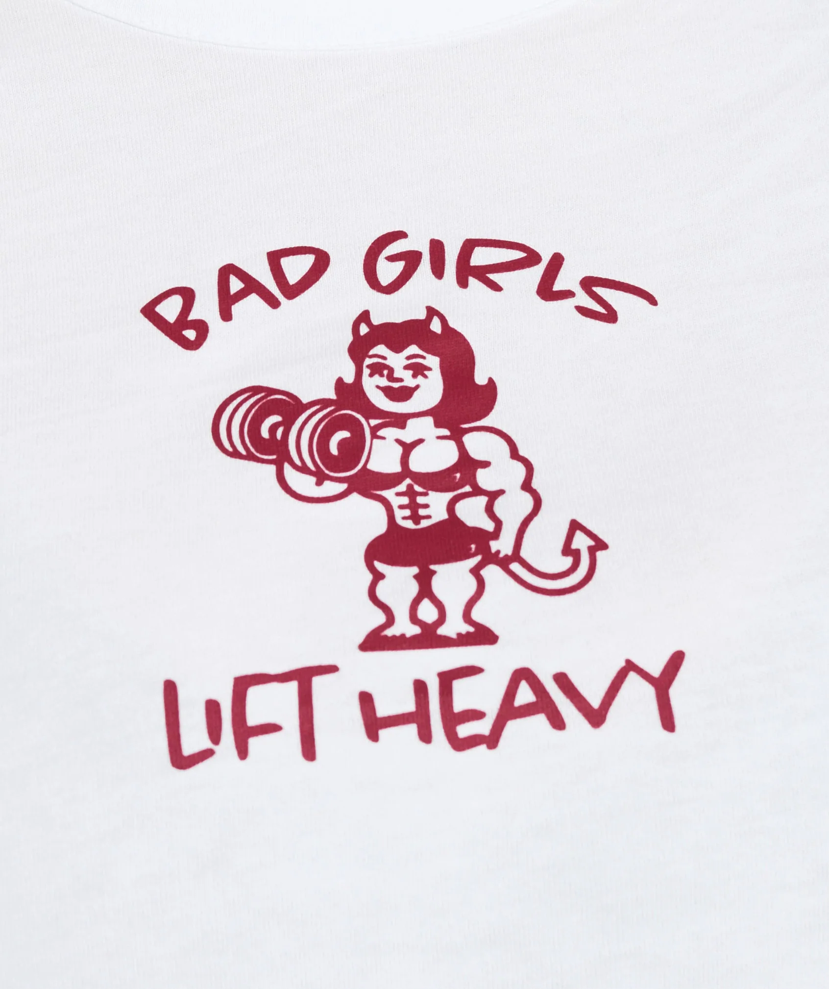 Lifting Club Graphic Baby Tee