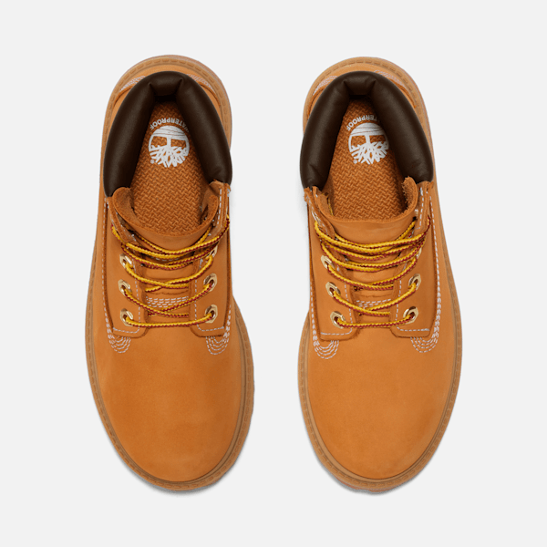 Junior Timberland? Premium 6-Inch Lace-Up Waterproof Boot