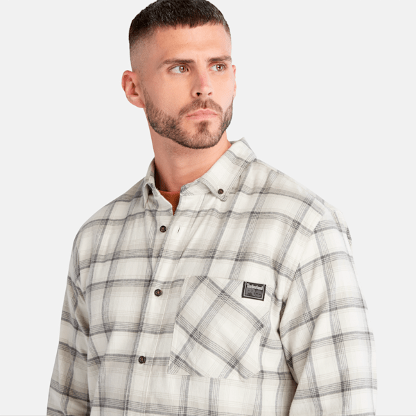 Men's Timberland PRO? Woodfort Lightweight Flannel Flex Shirt