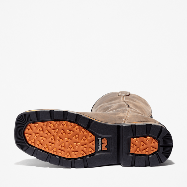 Men's True Grit Pull-On Soft Toe Waterproof Work Boot