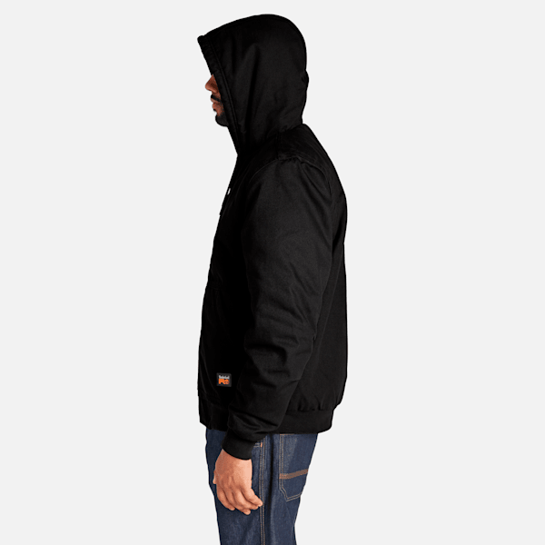 Men's Timberland PRO? Gritman Fleece-Lined Hooded Canvas Jacket