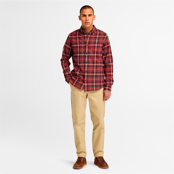 Men's Midweight Flannel Check Shirt