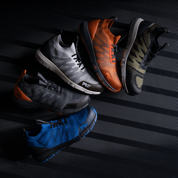 Men's Radius Knit Slip-On Composite Toe Work Sneaker