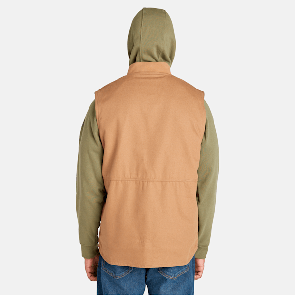 Men's Timberland PRO? Gritman Fleece-Lined Canvas Vest