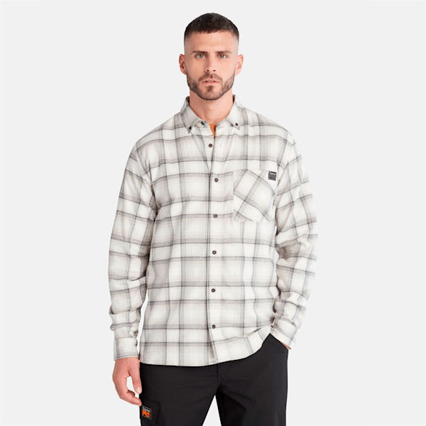 Men's Timberland PRO? Woodfort Lightweight Flannel Flex Shirt