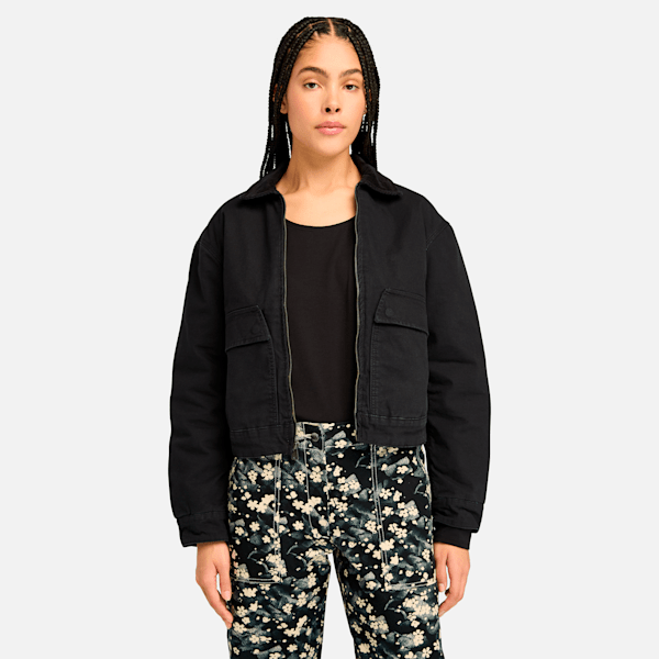 Women's Strafford Quilted Washed Canvas Jacket