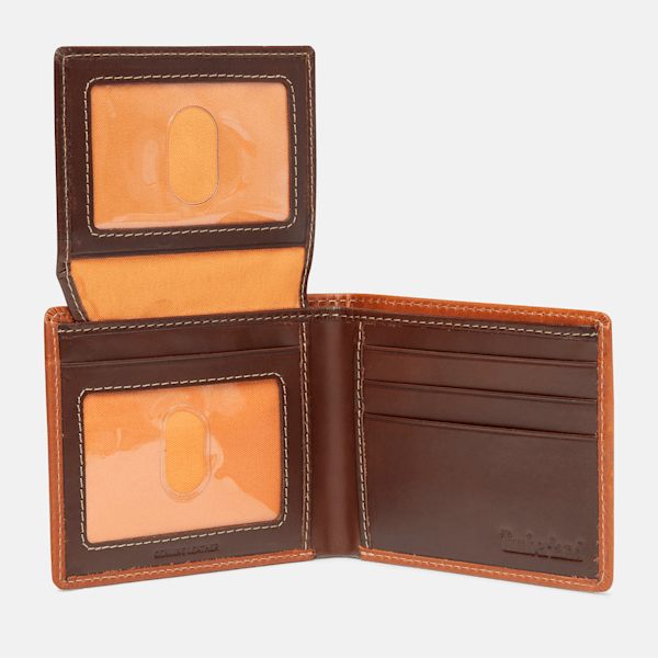 Waxy Pull Up Passcase Wallet