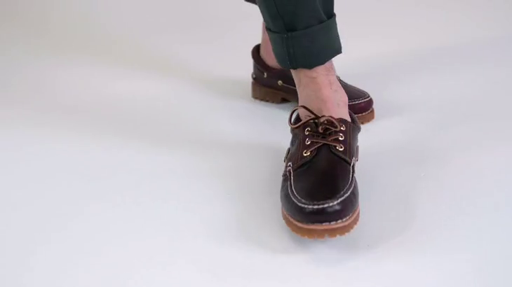 Men's 3-Eye Lug Handsewn Shoes