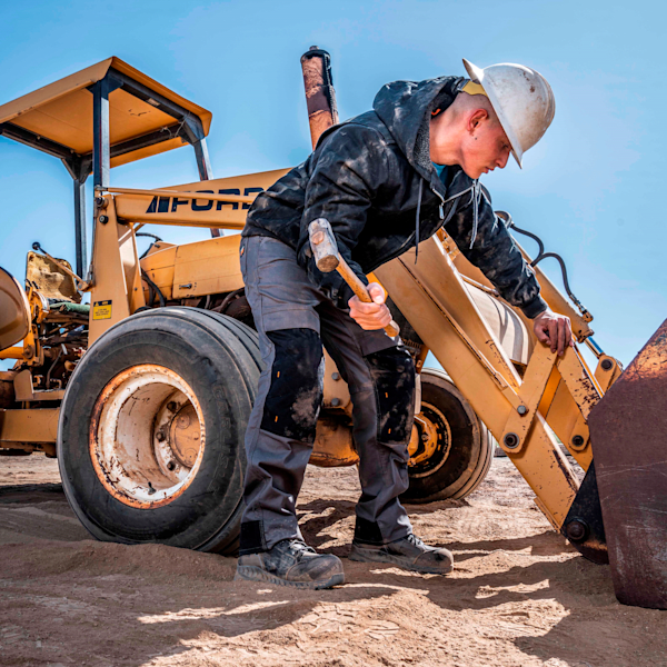 Men's Timberland PRO? Gritman Fleece-Lined Hooded Canvas Jacket