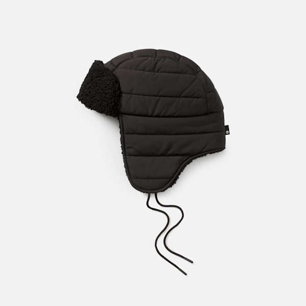 Trapper Hat With Faux Shearling Lining