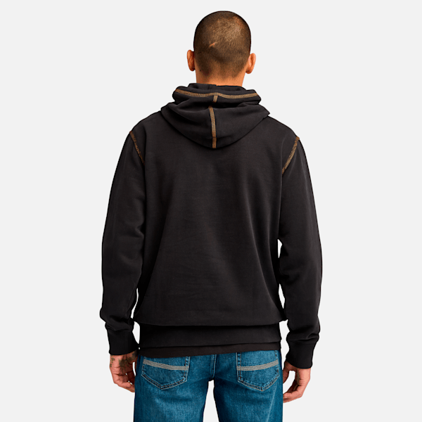 Men's Contrast Stitch Logo Hoodie