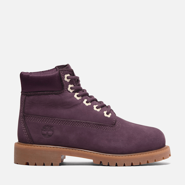 Junior Timberland? Premium 6-Inch Lace-Up Waterproof Boot