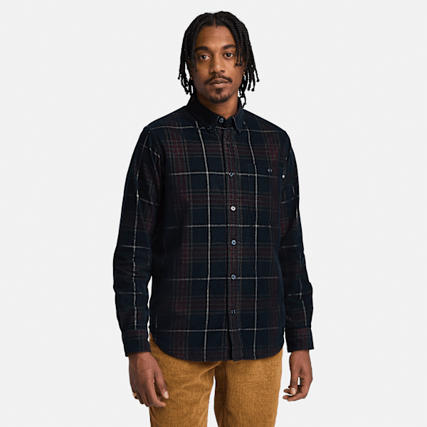 Men's Corduroy Check Shirt