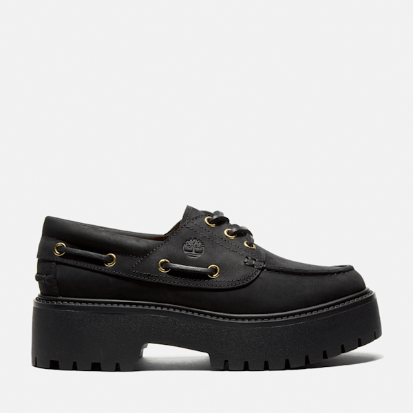 Women’s Stone Street Platform Boat Shoe