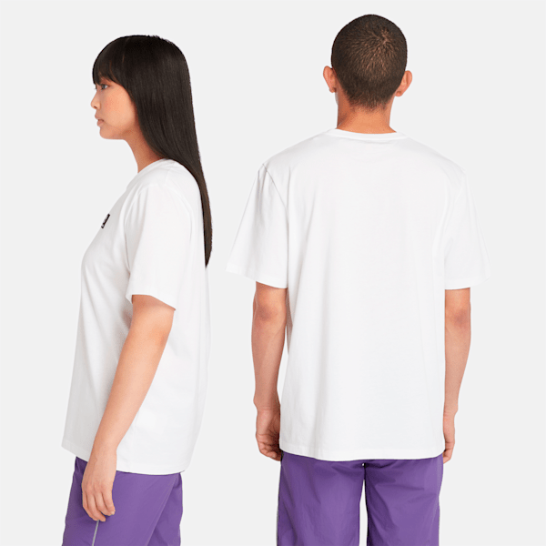 Short Sleeve Woven Badge T-Shirt