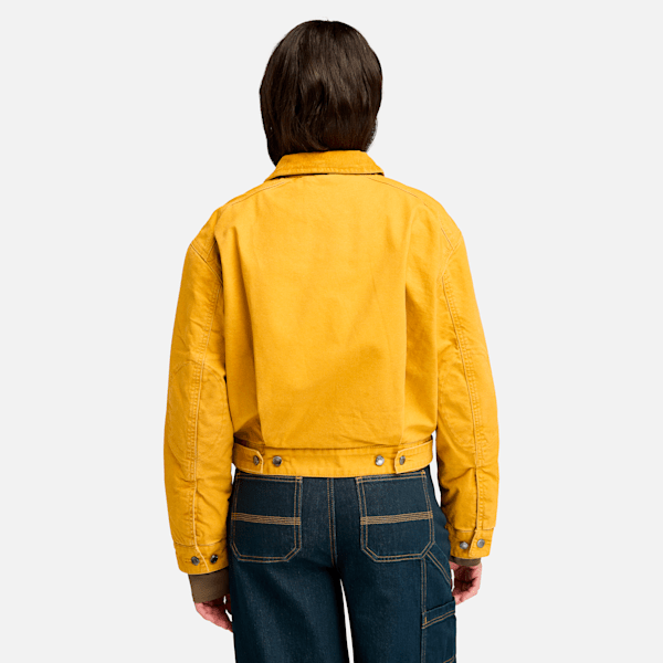 Women's Strafford Quilted Washed Canvas Jacket