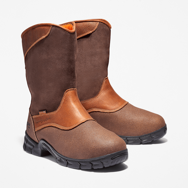 Men's Excave Met Guard Pull-On Steel Toe Waterproof Work Boot