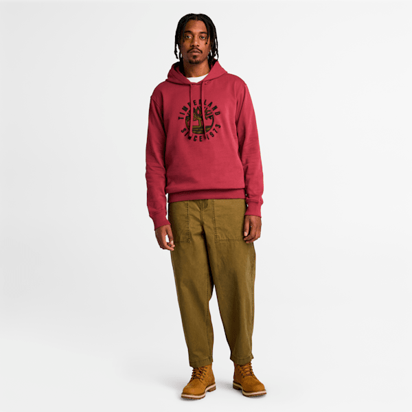 Men's Timberland? Heritage Plaid Logo Hoodie