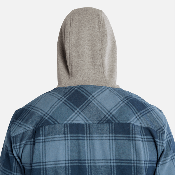 Men's Timberland PRO? Woodfort Midweight Flannel Sweatshirt Hoodie