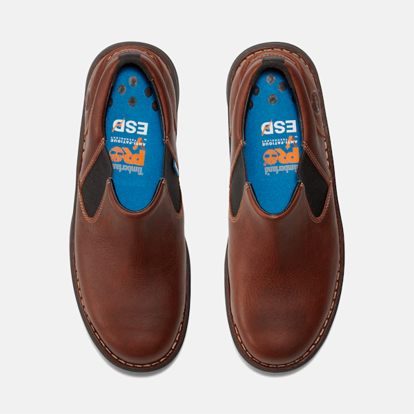 Men's Gladstone Slip-On Steel Toe ESD Work Shoe