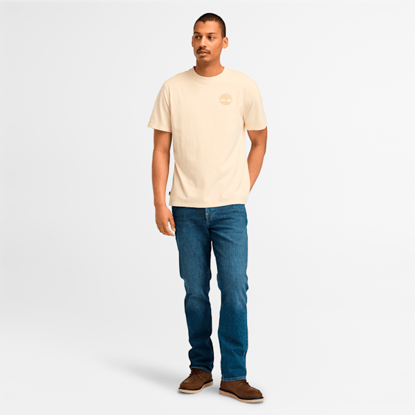 Men's Merrymack River Garment Dye Back Graphic T-Shirt