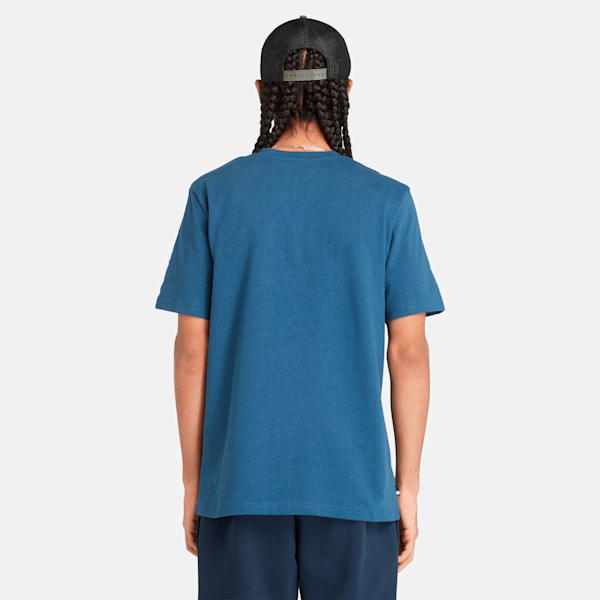 Men's Short Sleeve Embroidery Logo T-Shirt