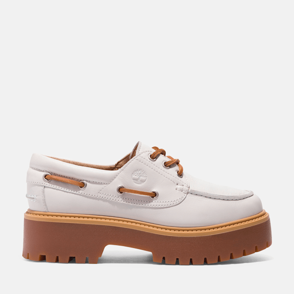 Women’s Stone Street Platform Boat Shoe