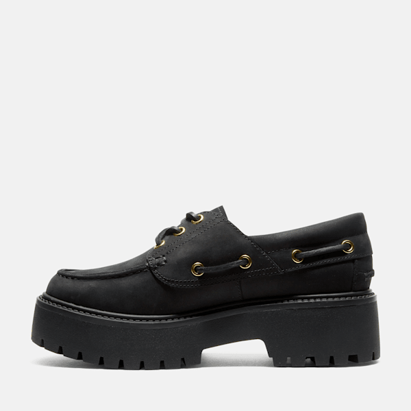 Women’s Stone Street Platform Boat Shoe