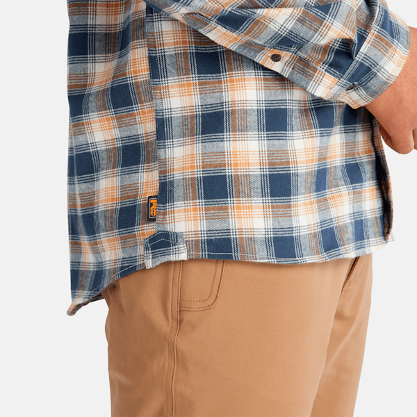 Men's Timberland PRO? Woodfort Lightweight Flannel Flex Shirt