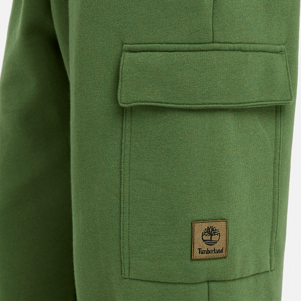 Woven Badge Cargo Sweatpant