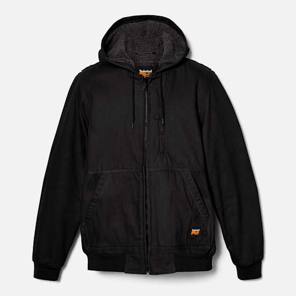 Men's Timberland PRO? Gritman Fleece-Lined Hooded Canvas Jacket