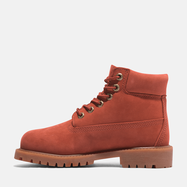 Junior Timberland? Premium 6-Inch Lace-Up Waterproof Boot