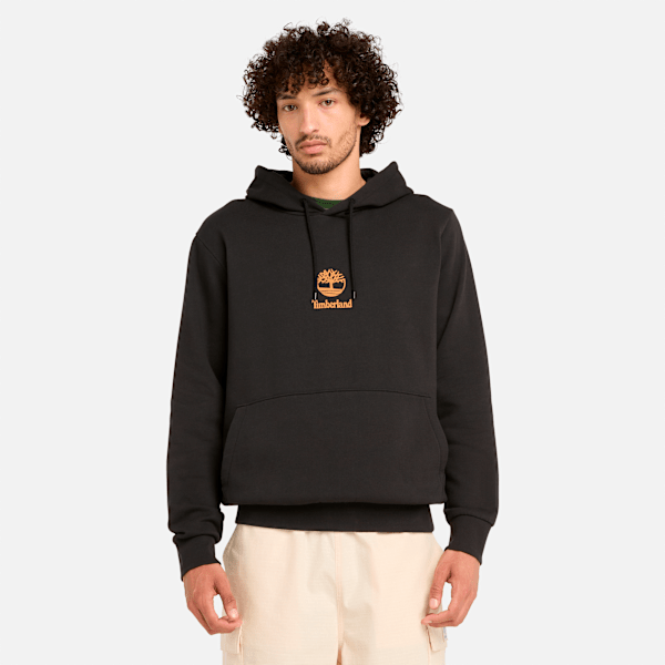 Small Logo Print Hoodie Sweatshirt
