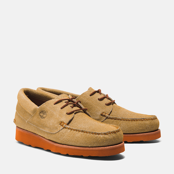 Men’s 3-Eye Wedge Boat Shoe