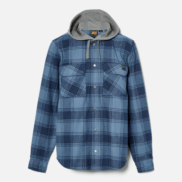 Men's Timberland PRO? Woodfort Midweight Flannel Sweatshirt Hoodie