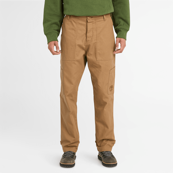 Wide-Leg Cargo Pant