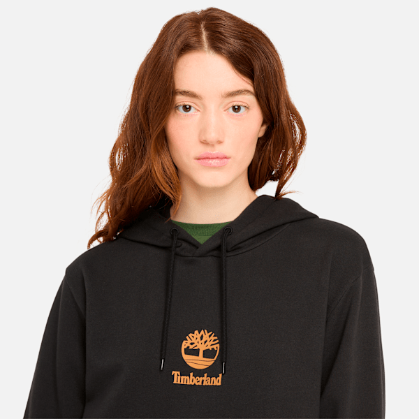 Small Logo Print Hoodie Sweatshirt