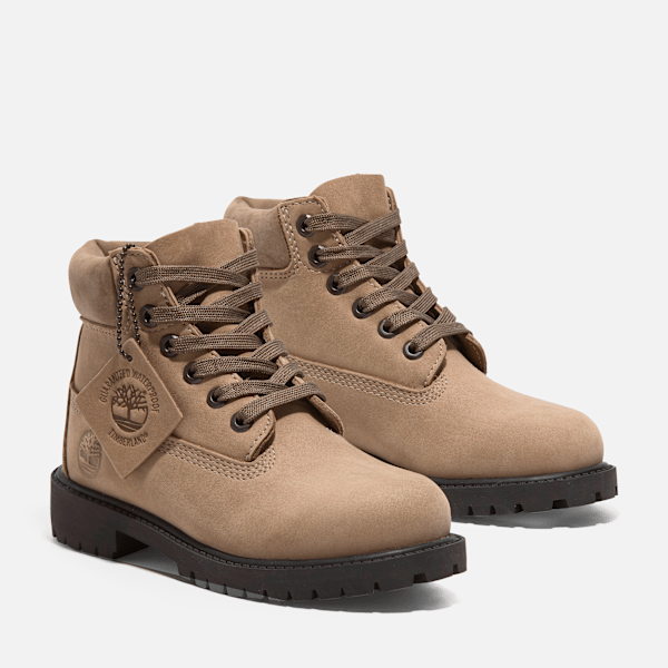 Junior Timberland? Premium 6-Inch Lace-Up Waterproof Boot